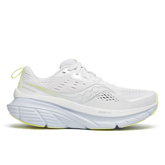 Saucony Guide 18 White/Fuchsia