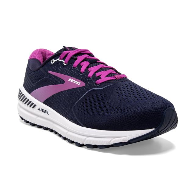 Brooks Running Women's Ariel '20 Peacoat/Vivid Viola/White