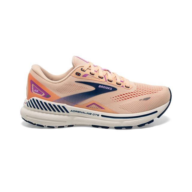 Brooks Running Women's Adrenaline GTS 23 Apricot/Estate Blue/Orchid
