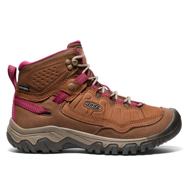 Keen Targhee Iv Waterproof Hiking Boot Bison/Beaujolais