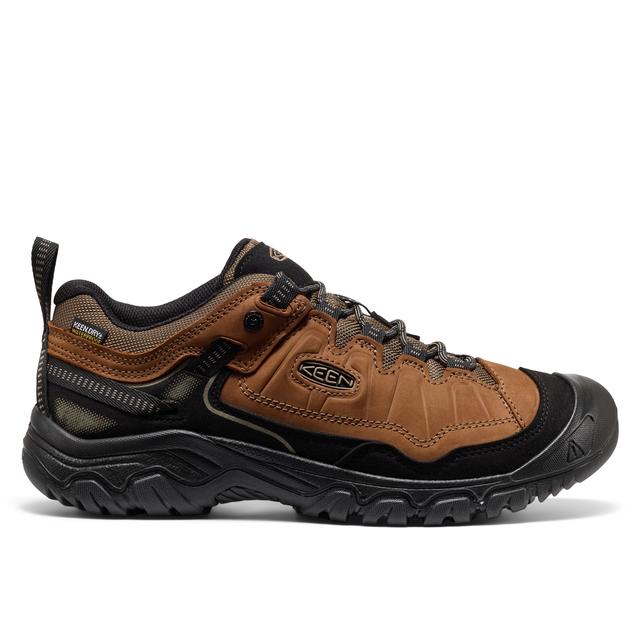 Keen Targhee Iv Wide Waterproof Hiking Shoe Bison/Black