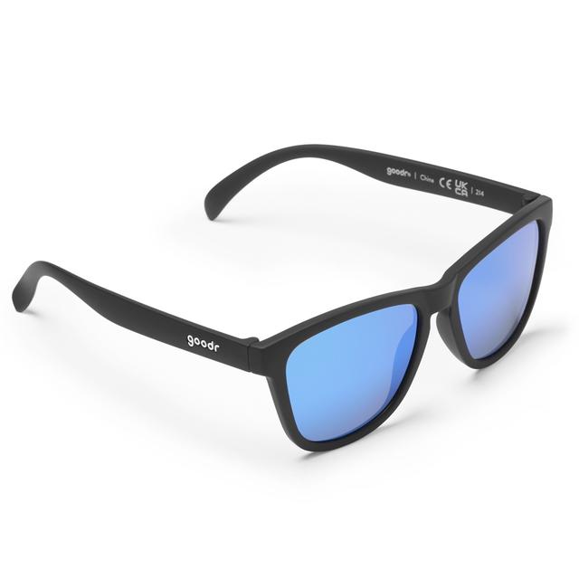 Goodr Og Sunglasses Black Polarized Mick & Keith's Midnight Ramble
