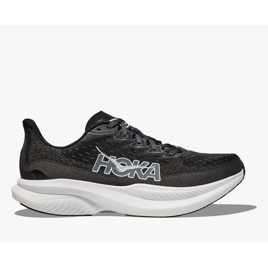 HOKA Men's Mach 6 Black / White