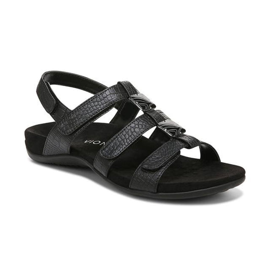 Vionic Women's Amber Black Crocodile