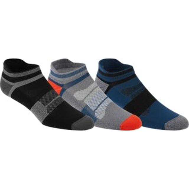 ASICS Quick Lyte Cushion Single Tab (3 Pack) DRK BLUE AST / S