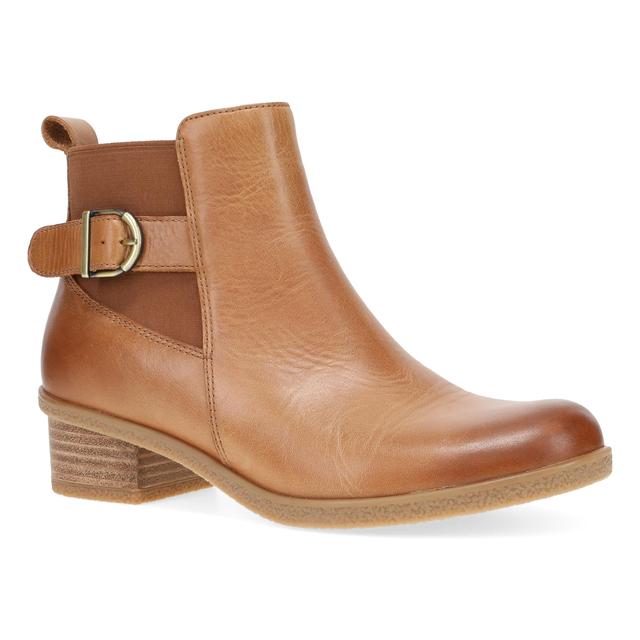 Dansko Deedee Tan Waterproof Burnished
