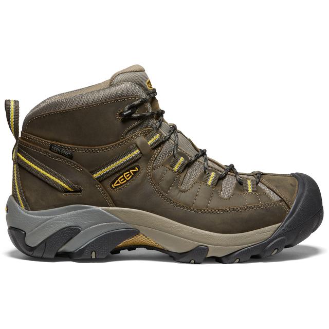 Keen Targhee Ii Waterproof Hiking Boot X Leave No Trace Black Olive/Yellow