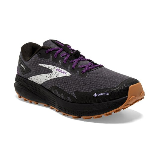 Brooks Running Women's Divide 4 GTX Black/Blackened Pearl/Purple